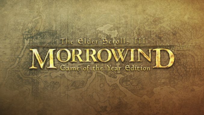 The Elder Scrolls 3 Morrowind